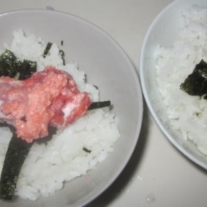 コクと旨味アップ！　「マヨ焼き明太子丼」